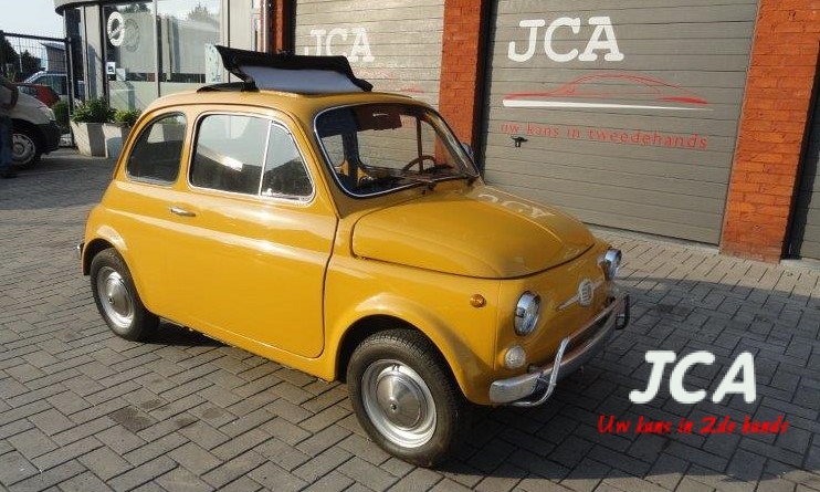 Fiat 500 oldtimer 1974 tweedehands | Auto JCA: Uw kans in 2de ha